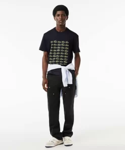 Lacoste T-Shirts-Relaxed Fit Iconic Print T-Shirt