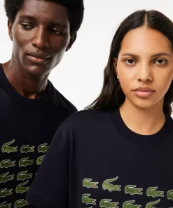 Lacoste T-Shirts-Relaxed Fit Iconic Print T-Shirt