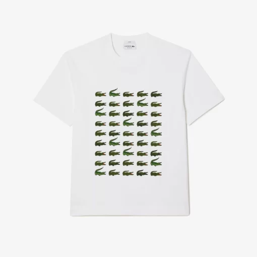 Lacoste T-Shirts-Relaxed Fit Iconic Print T-Shirt