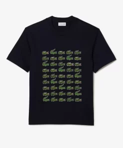 Lacoste T-Shirts-Relaxed Fit Iconic Print T-Shirt