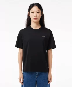 Lacoste T-Shirts-Relaxed Fit Lightweight Cotton Pima Jersey T-Shirt