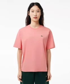 Lacoste T-Shirts-Relaxed Fit Lightweight Cotton Pima Jersey T-Shirt