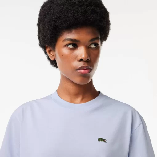 Lacoste T-Shirts-Relaxed Fit Lightweight Cotton Pima Jersey T-Shirt