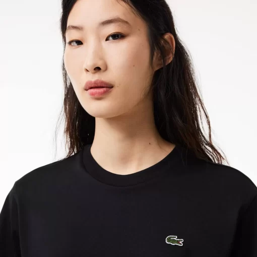 Lacoste T-Shirts-Relaxed Fit Lightweight Cotton Pima Jersey T-Shirt