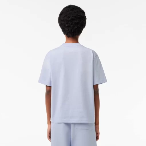 Lacoste T-Shirts-Relaxed Fit Lightweight Cotton Pima Jersey T-Shirt