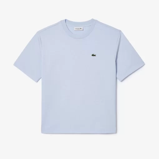 Lacoste T-Shirts-Relaxed Fit Lightweight Cotton Pima Jersey T-Shirt