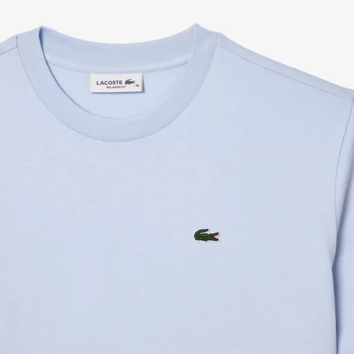 Lacoste T-Shirts-Relaxed Fit Lightweight Cotton Pima Jersey T-Shirt