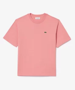 Lacoste T-Shirts-Relaxed Fit Lightweight Cotton Pima Jersey T-Shirt