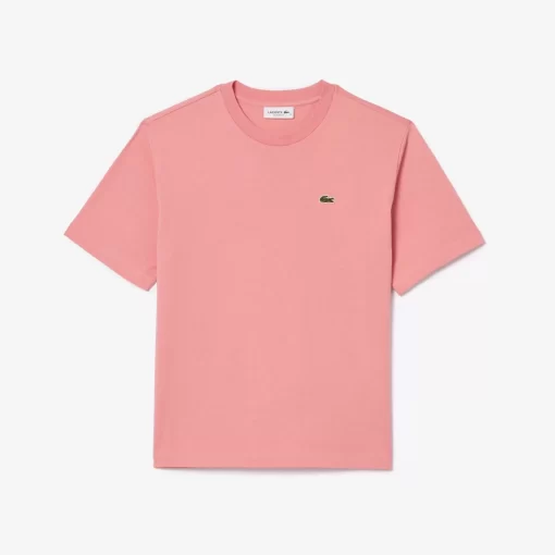 Lacoste T-Shirts-Relaxed Fit Lightweight Cotton Pima Jersey T-Shirt