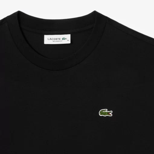 Lacoste T-Shirts-Relaxed Fit Lightweight Cotton Pima Jersey T-Shirt