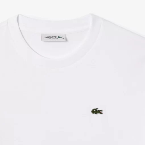 Lacoste T-Shirts-Relaxed Fit Lightweight Cotton Pima Jersey T-Shirt