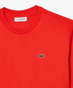 Lacoste T-Shirts-Relaxed Fit Lightweight Cotton Pima Jersey T-Shirt