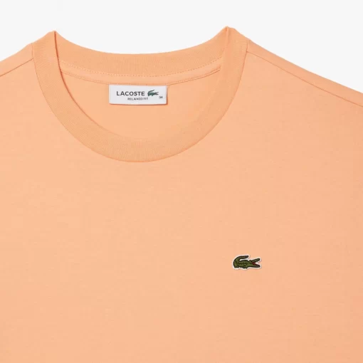 Lacoste T-Shirts-Relaxed Fit Lightweight Cotton Pima Jersey T-Shirt