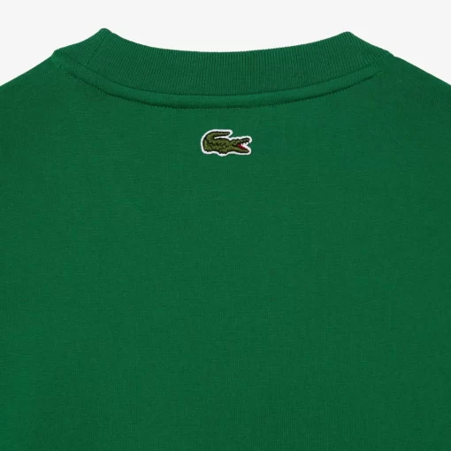 Lacoste T-Shirts-Relaxed Fit Quilted Badge Jersey T-Shirt