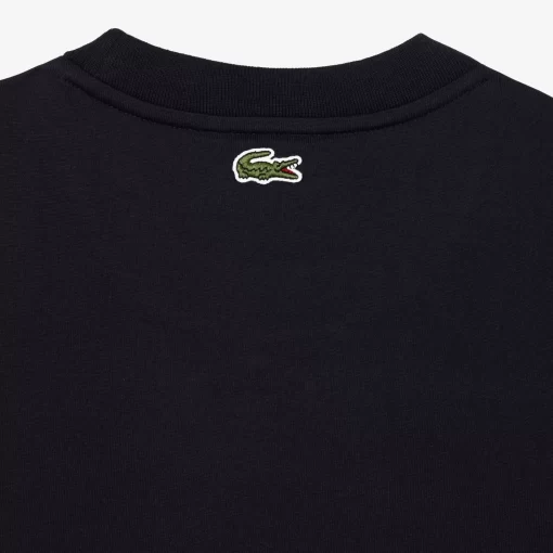 Lacoste T-Shirts-Relaxed Fit Quilted Badge Jersey T-Shirt