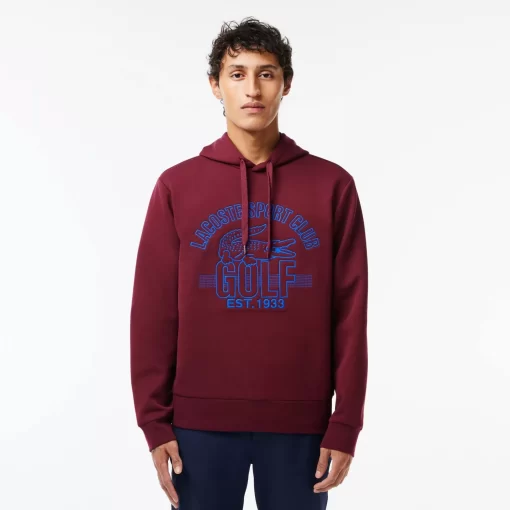 Lacoste Golf-Relaxed Fit Recycled Fabric Golf Sweatshirt