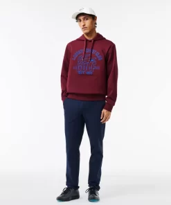 Lacoste Golf-Relaxed Fit Recycled Fabric Golf Sweatshirt