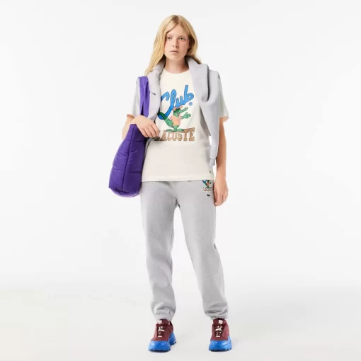 Lacoste T-Shirts-Relaxed Fit Signature Print T-Shirt