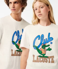 Lacoste T-Shirts-Relaxed Fit Signature Print T-Shirt