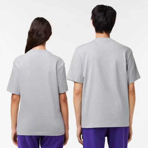 Lacoste T-Shirts-Relaxed Fit Signature Print T-Shirt