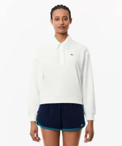 Lacoste Sweatshirts-Relaxed Fit Terry Knit Polo Sweatshirt