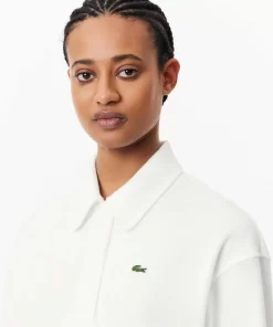 Lacoste Sweatshirts-Relaxed Fit Terry Knit Polo Sweatshirt