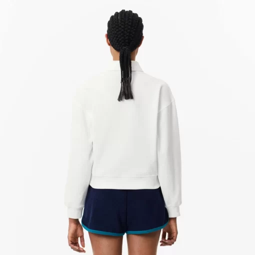 Lacoste Sweatshirts-Relaxed Fit Terry Knit Polo Sweatshirt