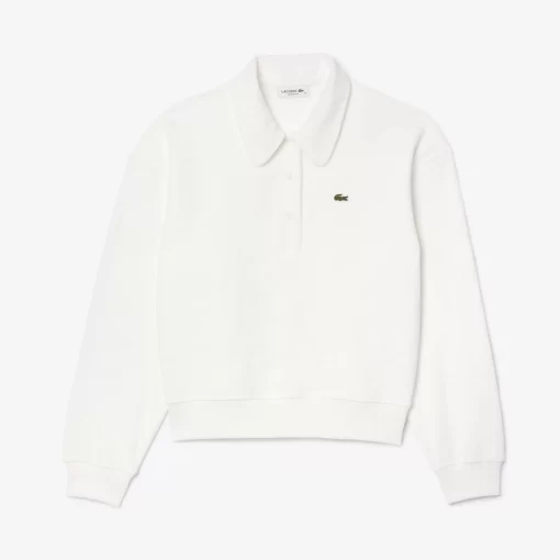 Lacoste Sweatshirts-Relaxed Fit Terry Knit Polo Sweatshirt