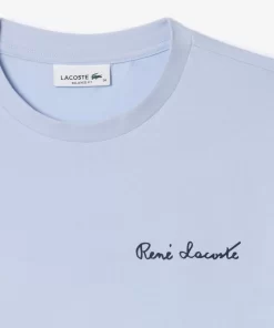 Lacoste T-Shirts-Relaxed Fit Text Print T-Shirt