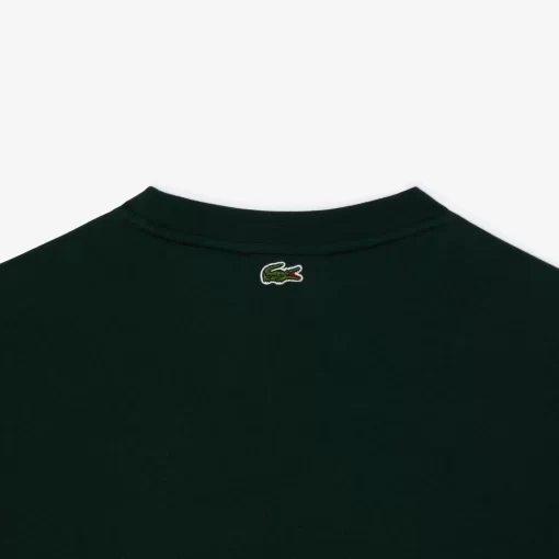 Lacoste T-Shirts-Relaxed Fit Text Print T-Shirt