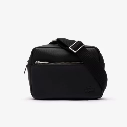 Lacoste Vertical Bags-Reporter Bag With Petit Pique Effect