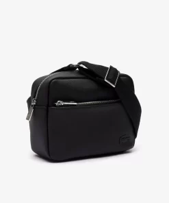 Lacoste Vertical Bags-Reporter Bag With Petit Pique Effect