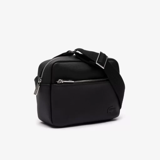 Lacoste Vertical Bags-Reporter Bag With Petit Pique Effect