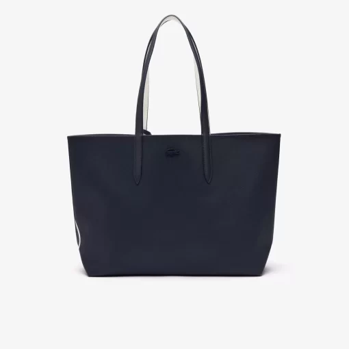 Lacoste Bags-Reversible Canvas Print Tote