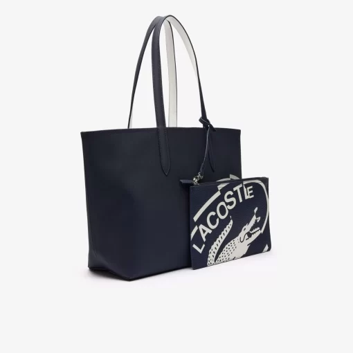 Lacoste Bags-Reversible Canvas Print Tote