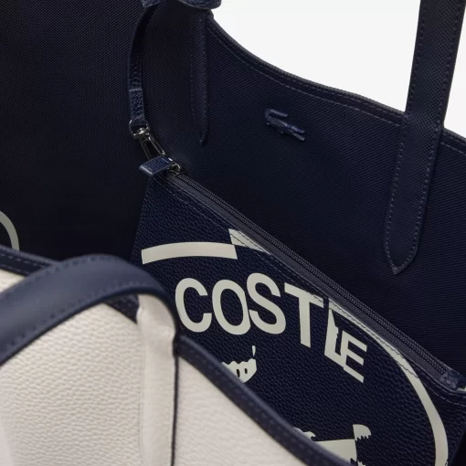 Lacoste Bags-Reversible Canvas Print Tote