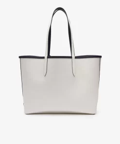 Lacoste Bags-Reversible Canvas Print Tote