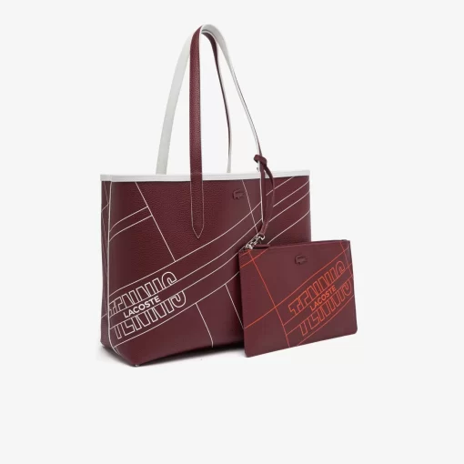 Lacoste Bags-Reversible Canvas Tote Bag