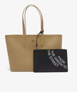 Lacoste Bags-Reversible Pique Effect Tote