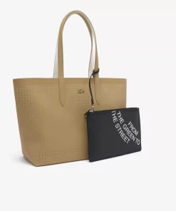 Lacoste Bags-Reversible Pique Effect Tote