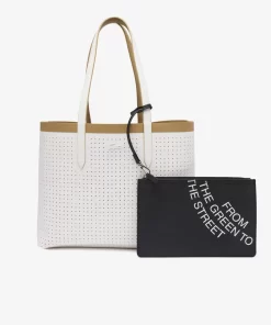 Lacoste Bags-Reversible Pique Effect Tote