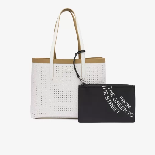 Lacoste Bags-Reversible Pique Effect Tote