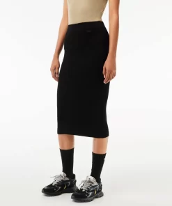 Lacoste Dresses & Skirts-Ribbed, Seamless Knit Pencil Skirt