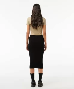 Lacoste Dresses & Skirts-Ribbed, Seamless Knit Pencil Skirt