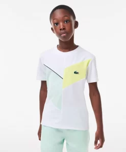 Lacoste Boy Clothing-Ripstop Pique Tennis T-Shirt