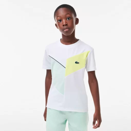 Lacoste Boy Clothing-Ripstop Pique Tennis T-Shirt