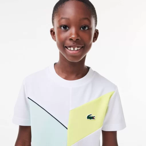 Lacoste Boy Clothing-Ripstop Pique Tennis T-Shirt