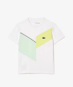 Lacoste Boy Clothing-Ripstop Pique Tennis T-Shirt