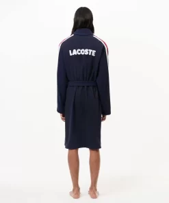 Lacoste Underwear & Lounge Wear-Robe With Contrast Stripes