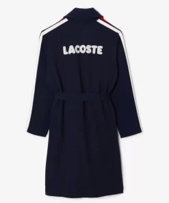 Lacoste Underwear & Lounge Wear-Robe With Contrast Stripes